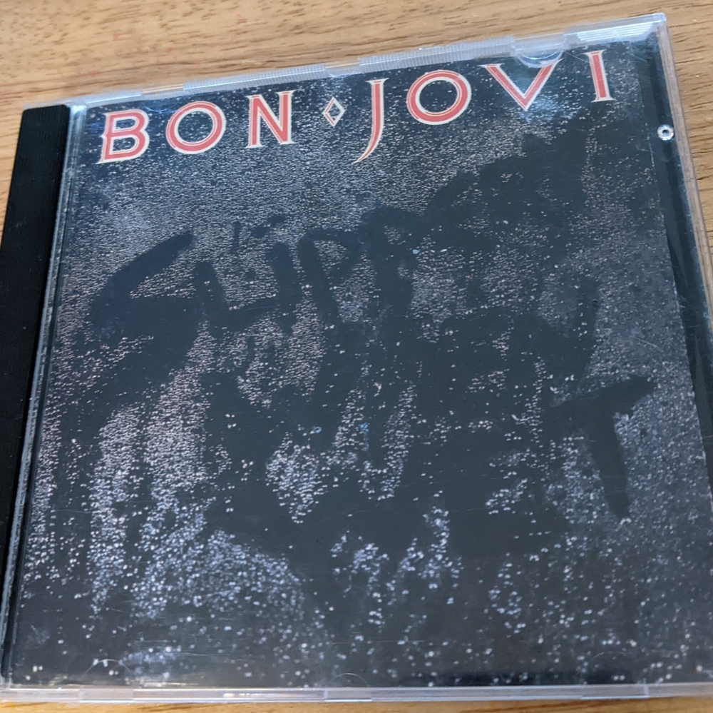 Bon Jovi Slippery When Wet - Mercury Cd Made in USA - 1986